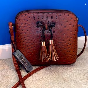 SUGU Snake Print Cross Body Bag